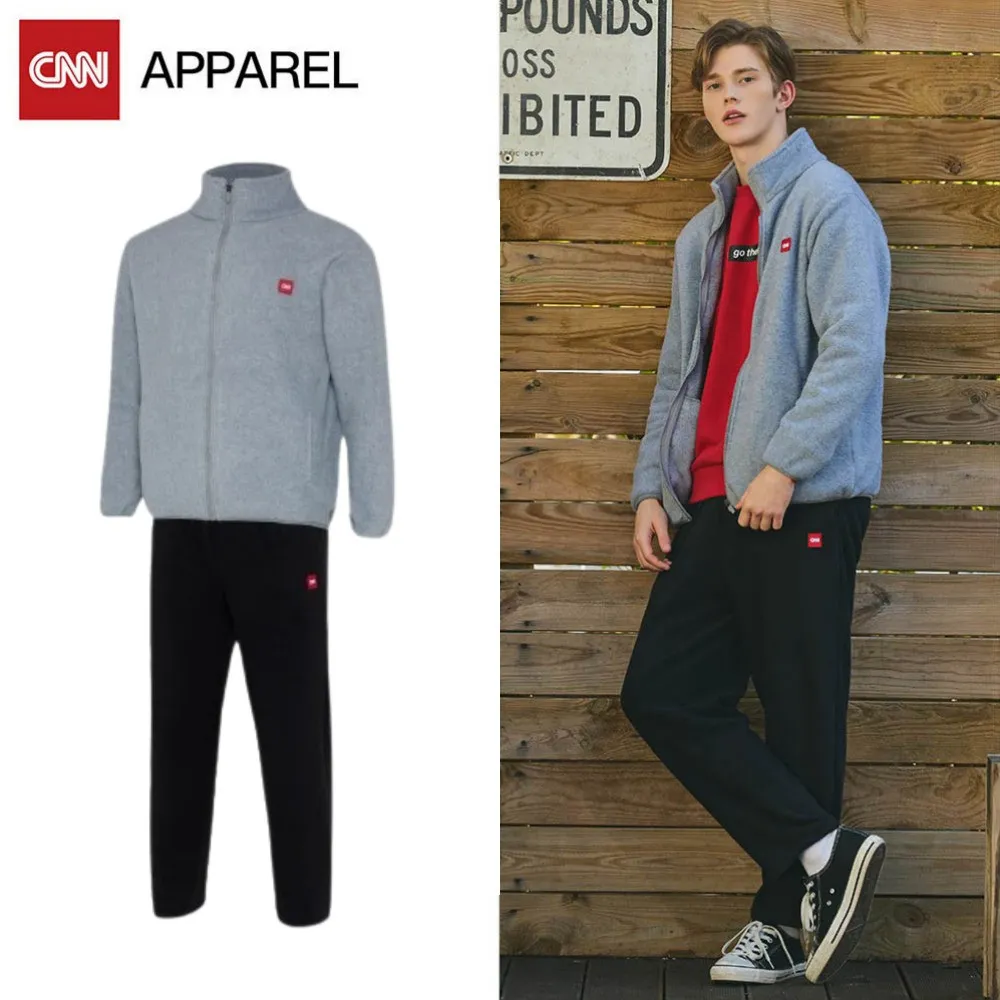 [CNN apparel] 플리스이지웨어 집업세트 (업체별도 무료배송)